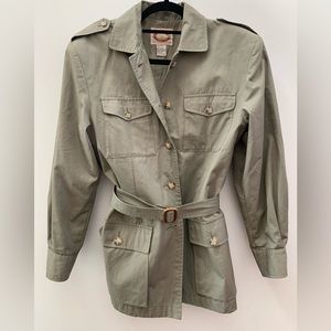 Vintage Banana Republic Women’s Khaki Bush Jacket